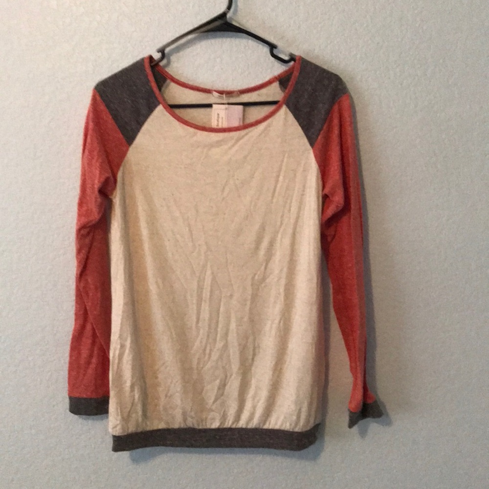 Oatmeal Baseball Long Sleeve